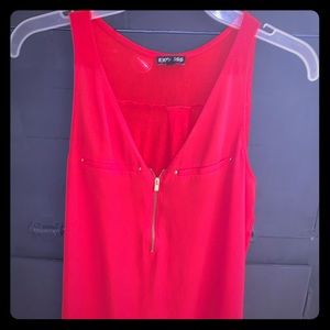 Red express blouse